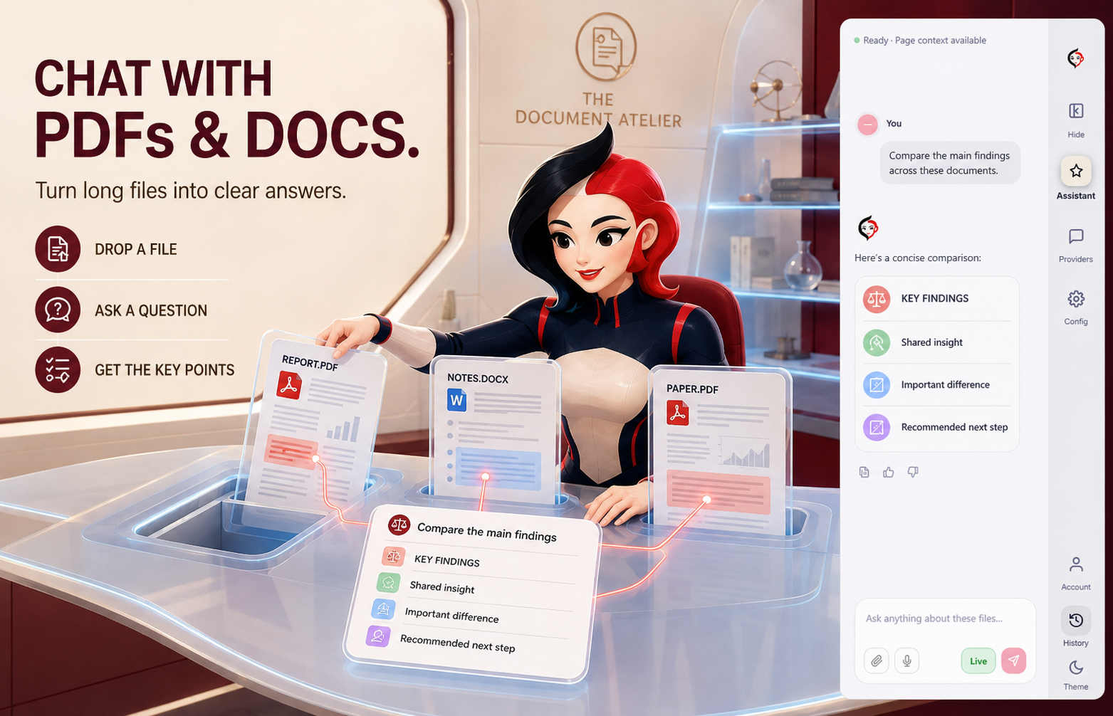 CHAT WITH PDFs & DOCS.
